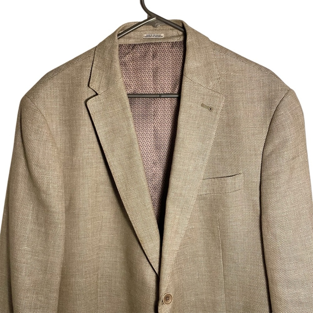 Joseph Abboud Tan Sport Coat with Notched Lapel